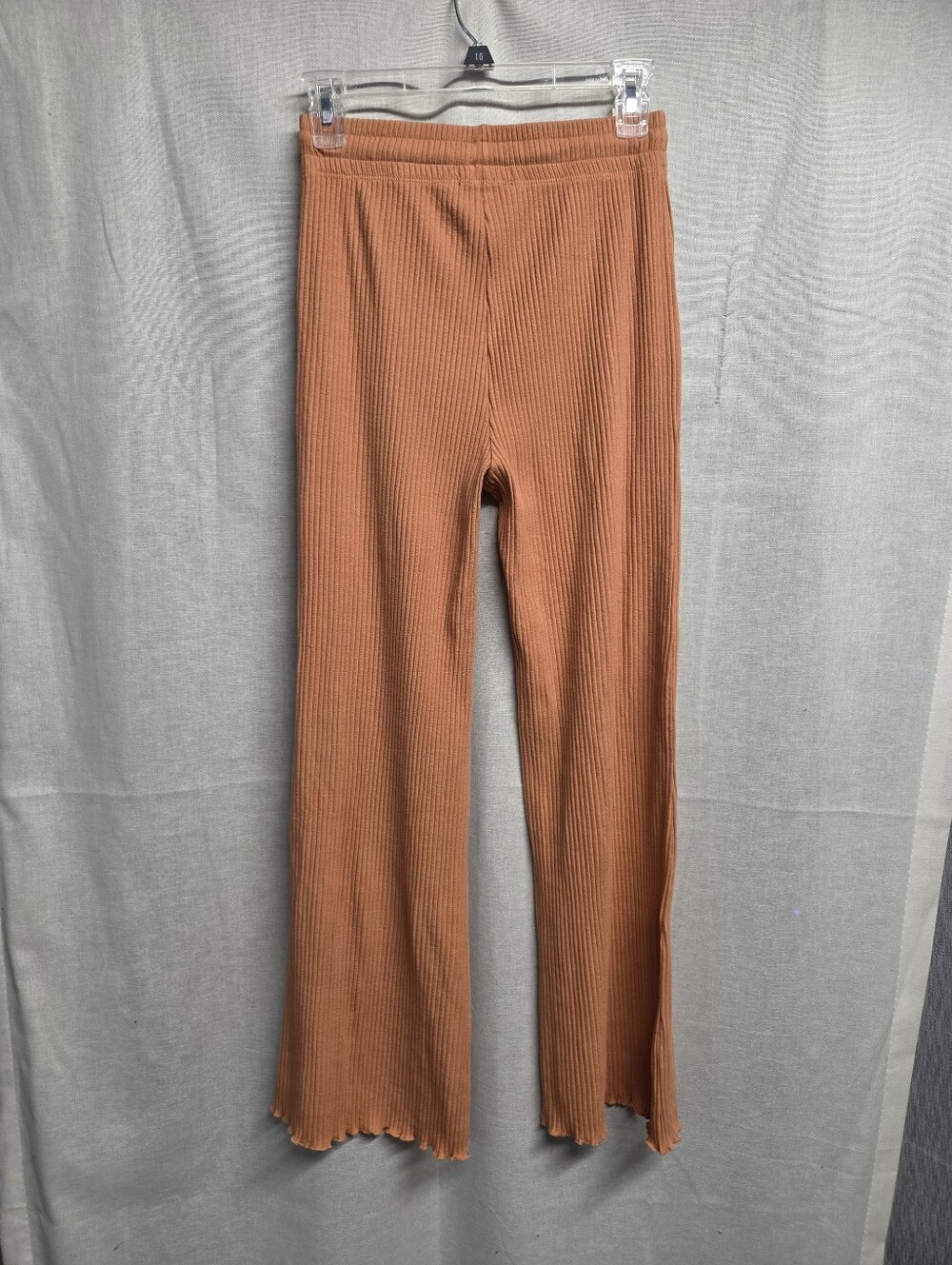 Billabong Ribbed Wide-Leg Pants & Tank Set - Rust Orange - Picture 3 of 15